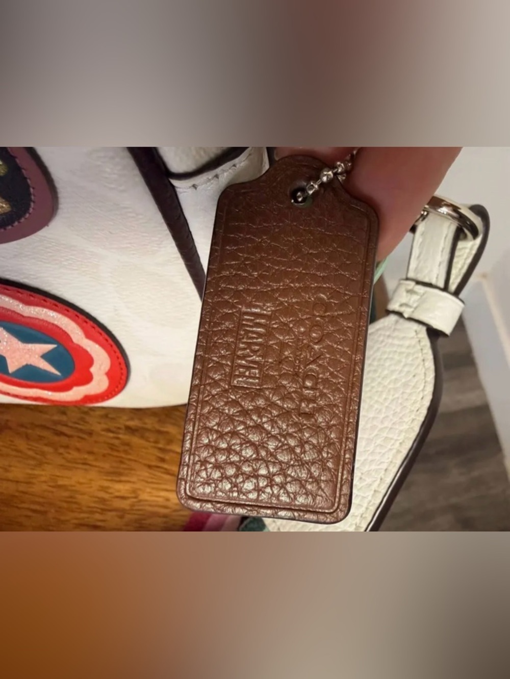 Coach X Marvel Jes Crossbody In Signature Canvas With Patches - Picture 5 of 12